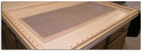 Vacuum Frame Press for Veneering