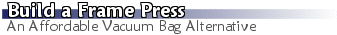 Build a Frame Press
