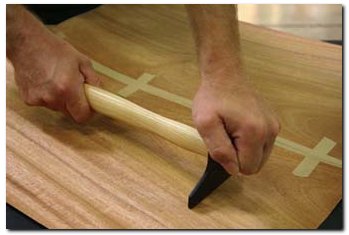 Using a Veneer Hammer