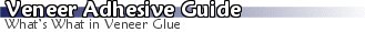 Veneer Adhesive Guide